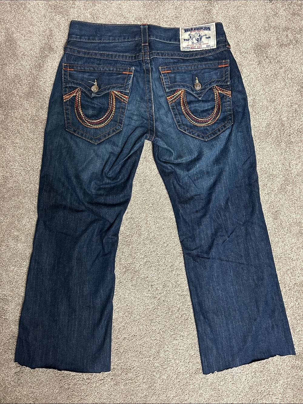 Vintage True Religion Bootcut Jeans Y2K